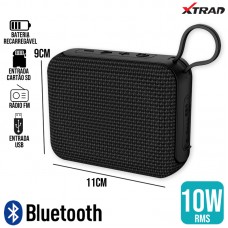 Caixa de Som Bluetooth 10W XDG-195 Xtrad - Preta